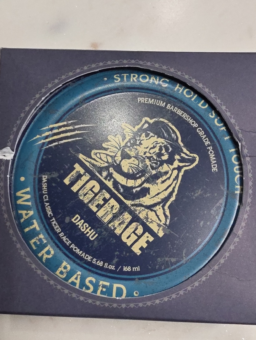 DAshU KOREAN  TigerRage Water-Based Pomade - 168ML
